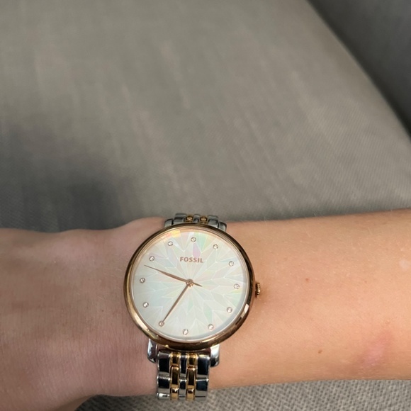Fossil two-tone watch - Picture 4 of 4